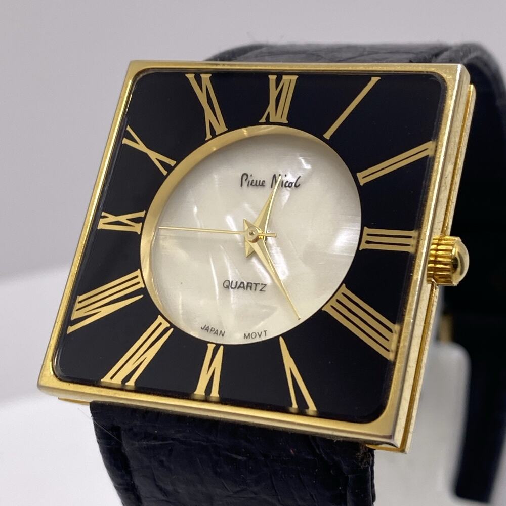 Vintage Pierre Nicol Womens Watch Works New Battery